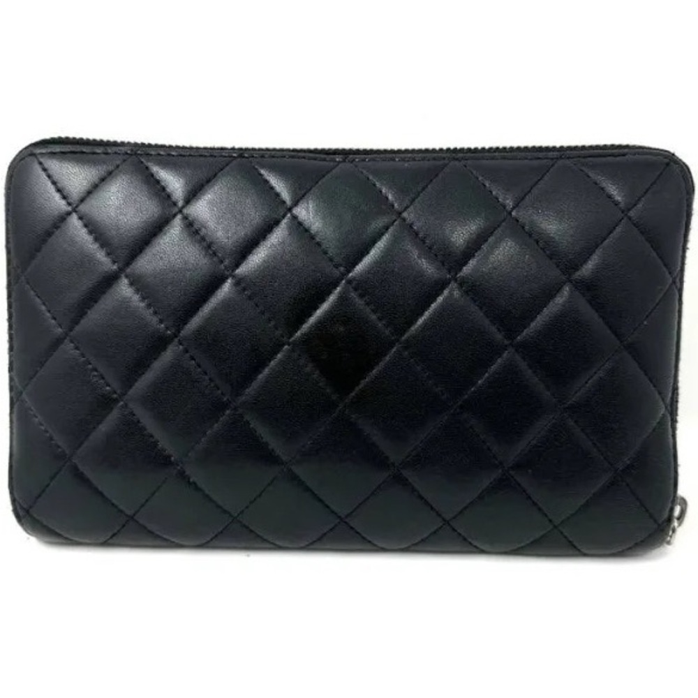 Authentic Chanel Wallet with Added Chain - Comes with Box and Card - Picture 12 of 16